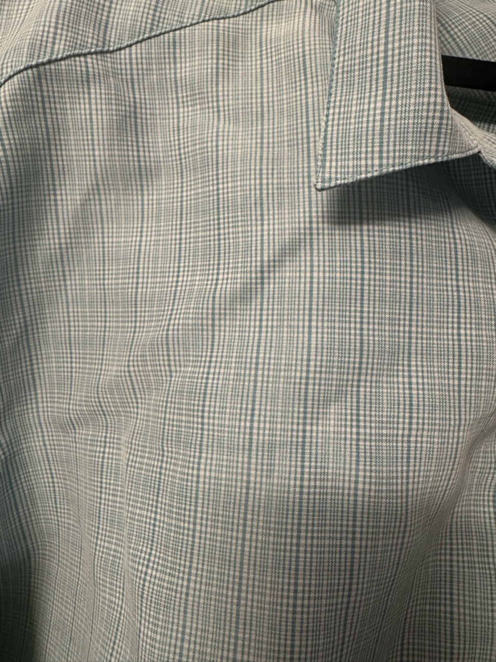 Columbia- Men’s light green checkered button-down shirt. Regular fit, size XXL - Picture 7 of 7